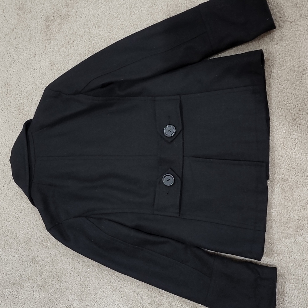 Aeropostale Women's Wool Blend Peacoat, Size XS - Picture 3 of 5